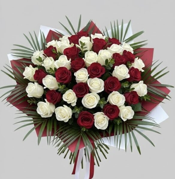 Buchet trandafiri 49 fire